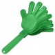 Klapper Hand einfarbig, standard-grün